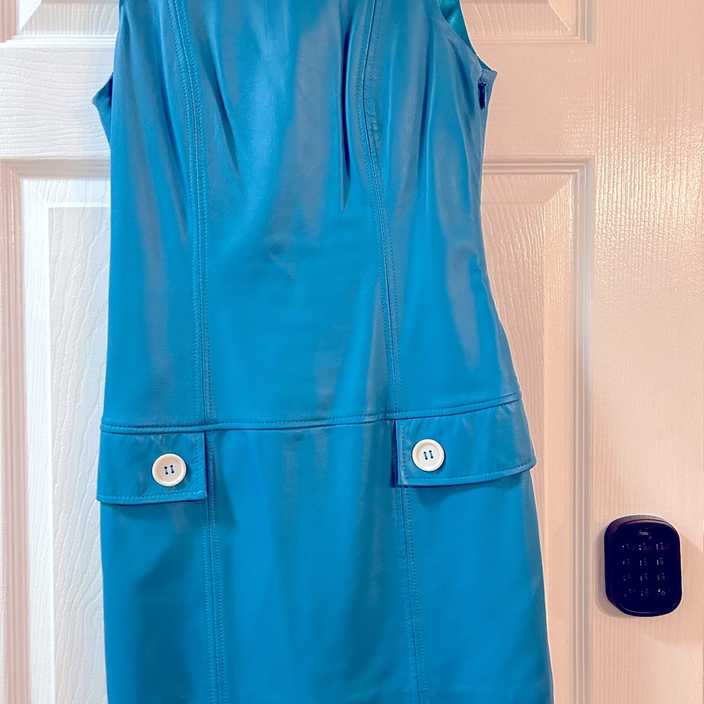BEBE LEATHER DRESS